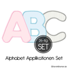 ABC Applikationen Stickdateien Set
