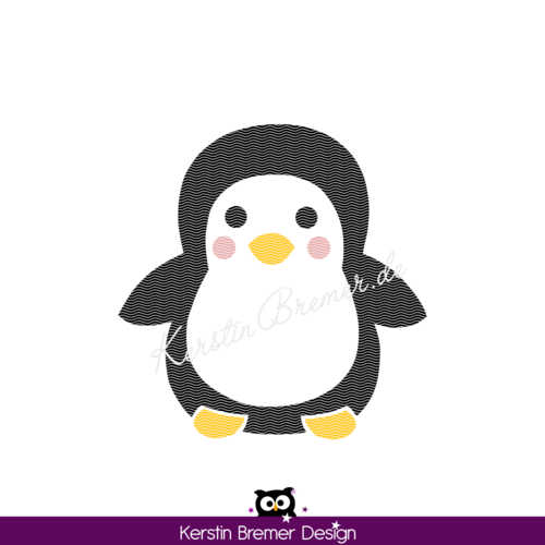 Plotterdatei Pinguin Marla