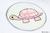 Doodle Stickdatei Schildkröte Set