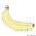 Doodle Stickdatei Banane